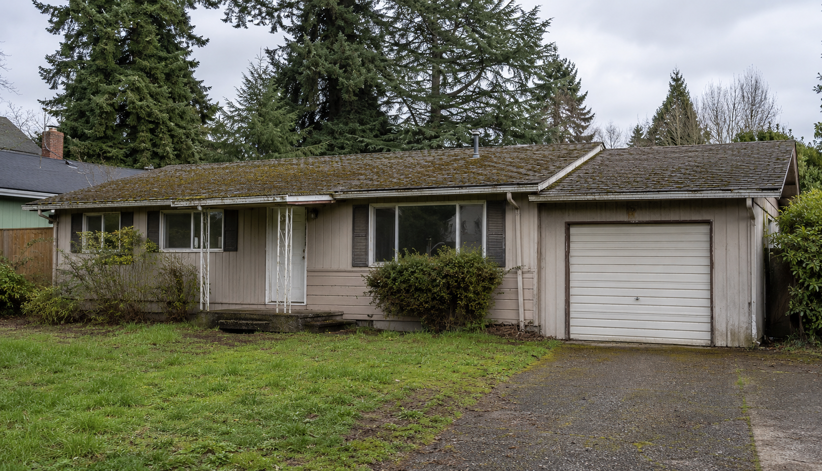 Older house in need of repairs